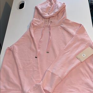 Soft pink hoodie